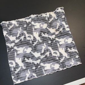 Camo tube top